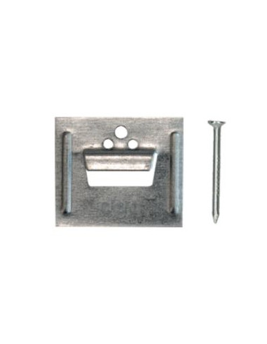 1 x Clip per pannellatura n 2 + Chiodo Zincate