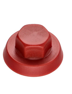 Cappuccio Testa Esagonale Polietilene Ral3009 Rosso...