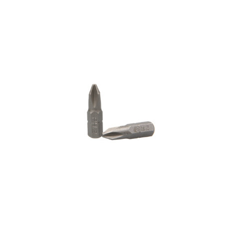 1 x Punta Qualità industriale 1/4" C6.3 Phillips 2 Lunghezza 25