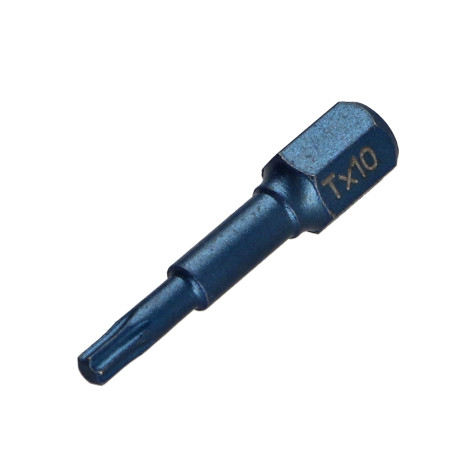 1 x Punta IMPATTO Qualità industriale 1/4" C6.3 T10 Lunghezza 30