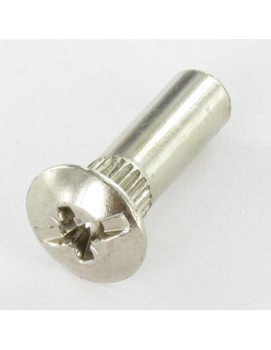 1 x Dado Manicotto Pozy Con Intaglio 8X25 M6X15...