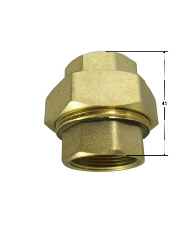 1 x Raccordo dritto 15x21 (1/2") Femmina...