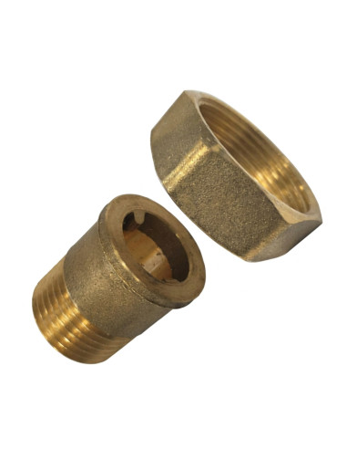 1 x Raccordo piatto Maschio/Femmina 26x34 (1")...