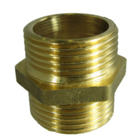 1 x Nipplo FICO 280 Maschio / Maschio 15x21 (1/2") Ottone