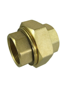 Raccordo dritto 33x42 (1"1/4) Femmina Femmina Ottone...