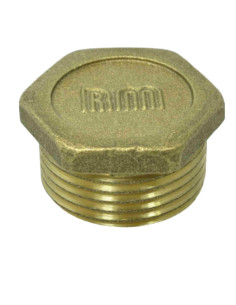 Spina maschio Figura 290 26x34 (1") testa piatta Ottone