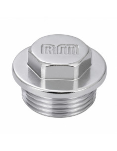 Spina maschio Figura 290 26x34 (1") Ottone Cromato