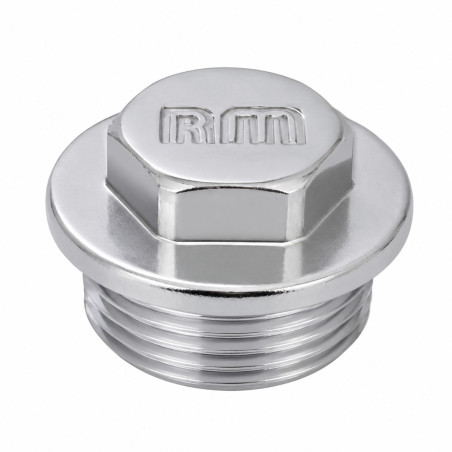 1 x Spina maschio Figura 290 26x34 (1") Ottone Cromato