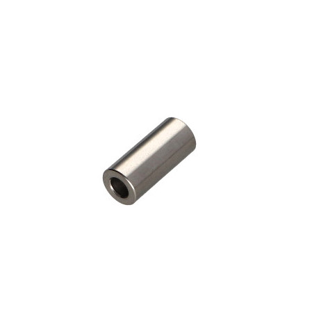 1 x Distanziatore Cilindrica Liscio 4x12 Diametro Interno 2.2 Acciaio Inox