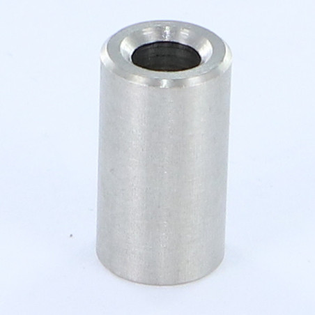 1 x Distanziatore Cilindrica Liscio 5X3 Diametro Interno 2.5 Acciaio Inox