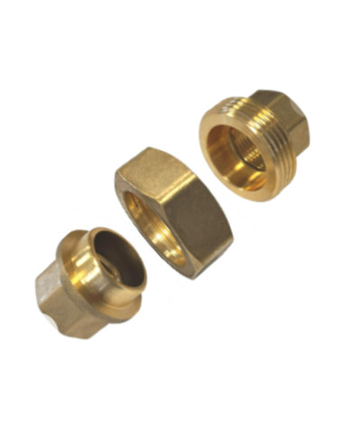 1 x Raccordo dritto 66x76 (2"1/2) Femmina...