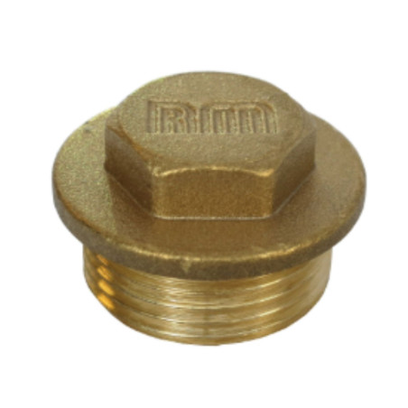 1 x Spina maschio Figura 290 8x13 (1/4") Ottone