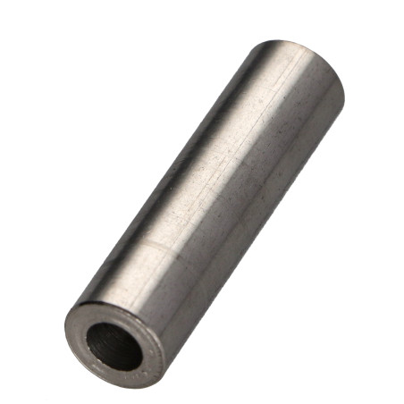 1 x Distanziatore Cilindrica Liscio 6X18 Diametro Interno 3 Acciaio Inox