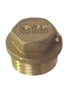 Spina maschio Figura 290 15x21 (1/2") con sigillo di...