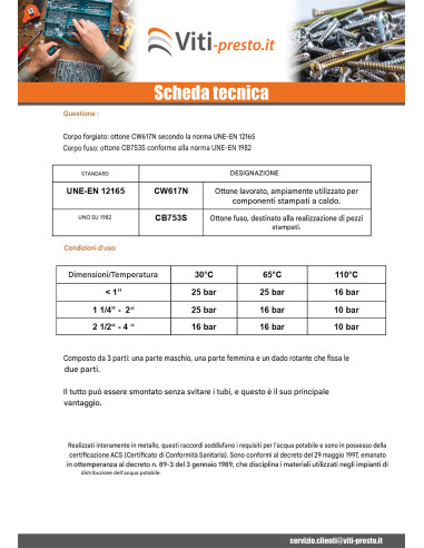 1 x Raccordo dritto 20x27 (3/4")...