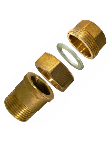 1 x Conector de unión plano recto 26x34 (1")...