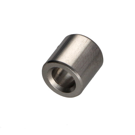 1 x Distanziatore Cilindrica Liscio 8X8 Diametro Interno 4 Acciaio Inox