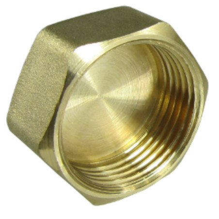 1 x Spina femmina Figura 300 40x49 (1"1/2) Ottone