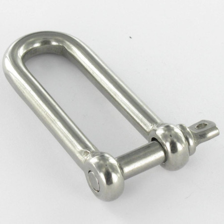 1 x Grillo Destra Lunga Forgiata Acciaio Inox A4 Diametro 5