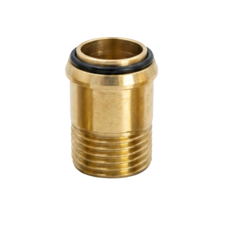 1 x Raccordo diritto con guarnizione O-ring 26x34 (1") Maschio/Femmina Ottone Figura 341