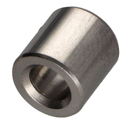 1 x Distanziatore Cilindrica Liscio 20X4 Diametro Interno 16.3 Acciaio Inox