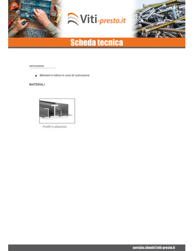1 x Sospensione Lunghezza 80 Zincate