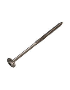 Vite Per Legno Testa Cilindrica Acciaio Inox A2 8X180...