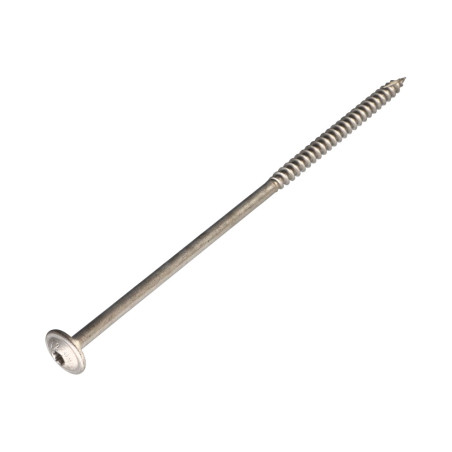 1 x Vite Per Legno Testa Cilindrica Acciaio Inox A2 4X50 Filettata Su 30 T20 Diametro Della Testa: 12
