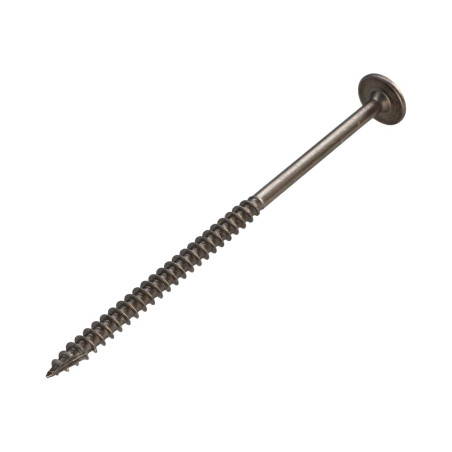 1 x Vite Per Legno Testa Cilindrica Acciaio Inox A2 8X100 T40 Diametro Della Testa: 20