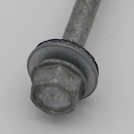 1 x Vite Autoperforante Testa Esagonale Liscio 6,3X125 Elevata Resistenza Alla Corrosione Acciaio Zincato A Caldo