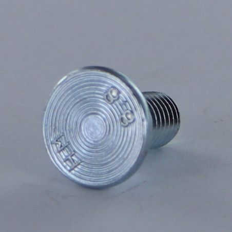 1 x Vite Testa Piatta M8X17 Discussione completa Classe 8.8 Zincate