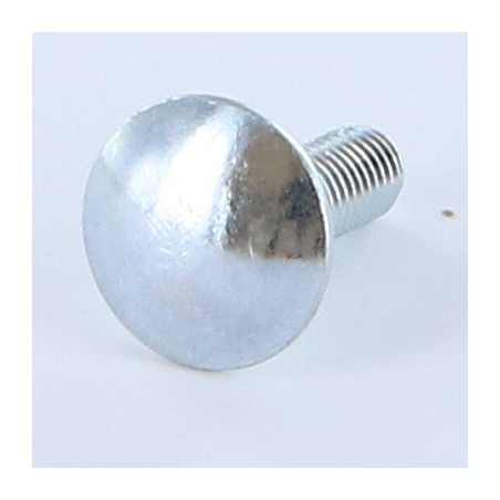 1 x Testa Poelier Con Colletto Quadrato M8X20 Discussione completa Classe 8.8 Zincate