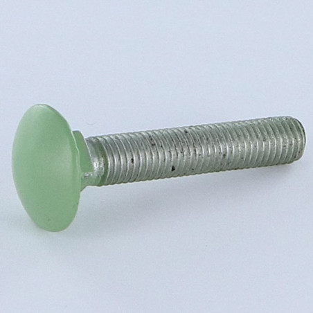 1 x Testa Poelier Con Colletto Quadrato M7X45 Passo 100 Alluminio Discussione completa Ral6021 Verde Pallido 30%B
