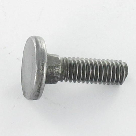 1 x Vite Testa Piatta Colletto Quadrato M8X25 Discussione completa Classe 8.8 Zincate