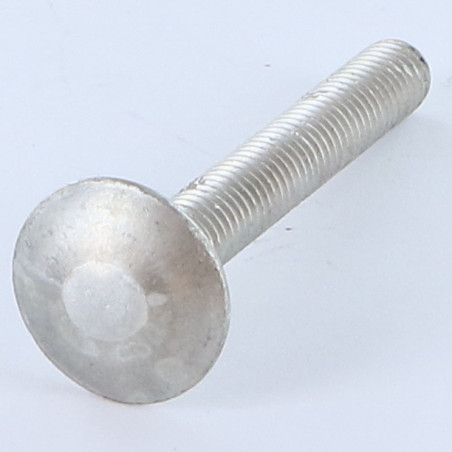 1 x Testa Poelier Con Colletto Quadrato M6X35 Discussione completa Alluminio