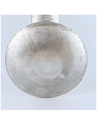 1 x Testa Poelier Con Colletto Quadrato M6X45...
