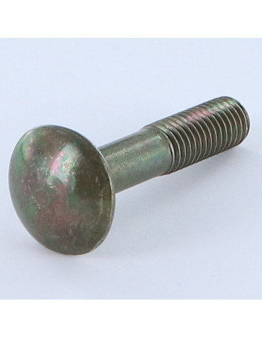 1 x Testa Poelier Con Colletto Quadrato M8X40...