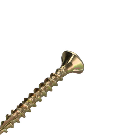 1 x Viti per legno TEKOR Testa Forata Dentellato 4X35 Discussione completa T20 ZBCR3+ cut Chiodo Anti-Spacco 17