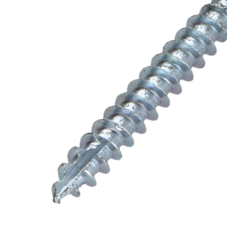 1 x Viti per legno TEKOR Testa Forata Dentellato 5X40 T25 cut Chiodo Anti-Spacco 17 SABBIA Ral7016 Grigio Antracite