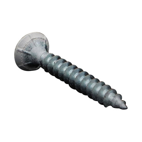 1 x Viti per legno TEKOR Testa Forata Dentellato 5X40 T25 cut Chiodo Anti-Spacco 17 SABBIA Ral9016 Bianco Traffico
