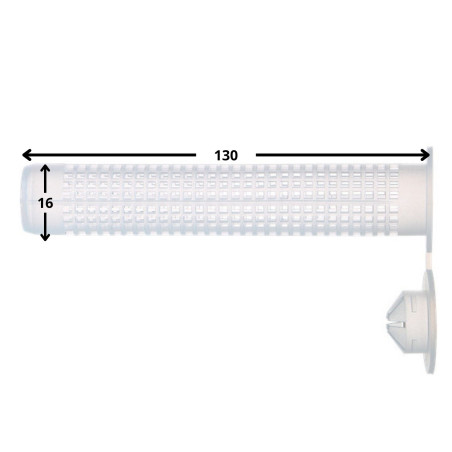 1 x SETACCIO D INIEZIONE M8 O M10 16X130