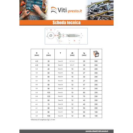 1 x Vite per telaio TEKOR Testa Forata Dentellato T25 5X90 Filettata Su 47 cut Chiodo Anti-Spacco 17 Zincate