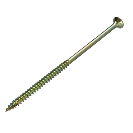 1 x Viti per legno TEKOR Testa Forata Dentellato 6X140 Filettata Su 70 T30 ZBCR3+ cut Chiodo Anti-Spacco 17