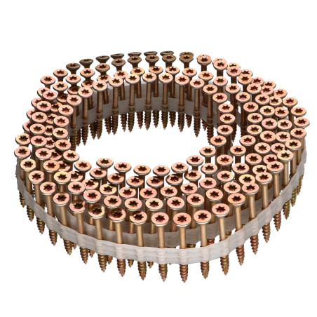 160 x Venduto In Rotoli 160 Viti per legno TEKOR Testa Forata Dentellato 4X40 Filettata Su 22 T20 ZBCR3+