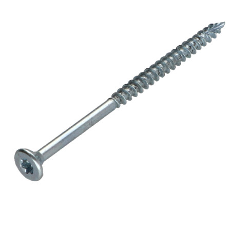 1 x Viti per legno TEKOR Testa Forata Dentellato 3,5X60 Filettata Su 36 T15 Zincate cut Chiodo Anti-Spacco 17
