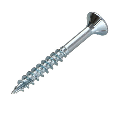 1 x Viti per legno TEKOR Testa Forata Dentellato 4X35 Filettata Su 21 T20 Zincate cut Chiodo Anti-Spacco 17