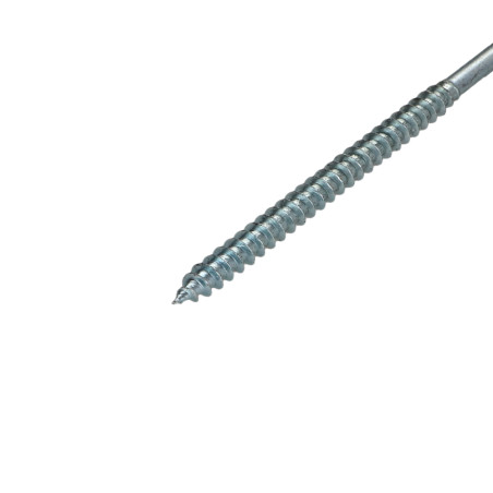 1 x Vite Per Legno E Truciolato Testa Forata Pozi PZ6 6X140 Filettatura Parziale Zincate