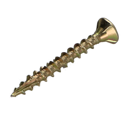 1 x Viti per legno TEKOR Testa Forata Dentellato 4X45 Filettata Su 27 T20 ZBCR3+ cut Chiodo Anti-Spacco 17