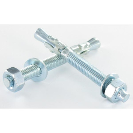 1 x Perno Ancoraggio M8X100 Zincate