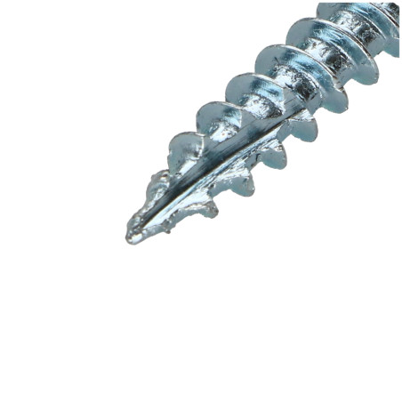 1 x Vite per telaio TEKOR Testa Forata Dentellato T25 4,5X50 Filettata Su 30 cut Chiodo Anti-Spacco 17 Zincate